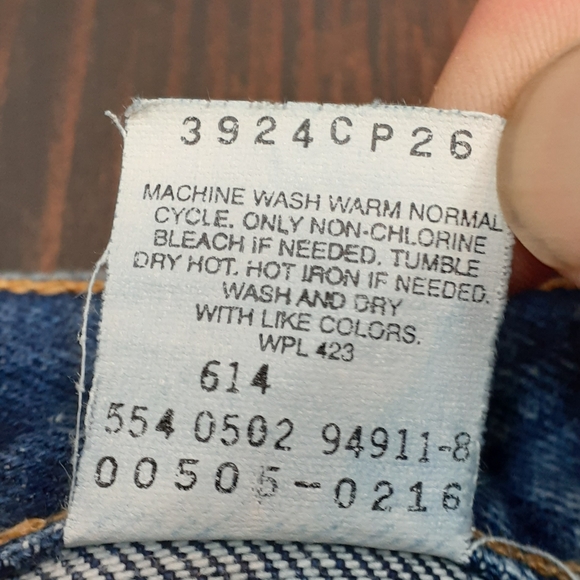 Levi's 505 regular fit straight leg ( made in usa) - Picture 4 of 13